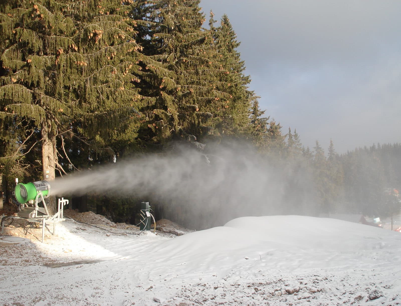 MND SNOW: automated Snowmaking System of Pamporovo et Chepelare (Bulgarie)