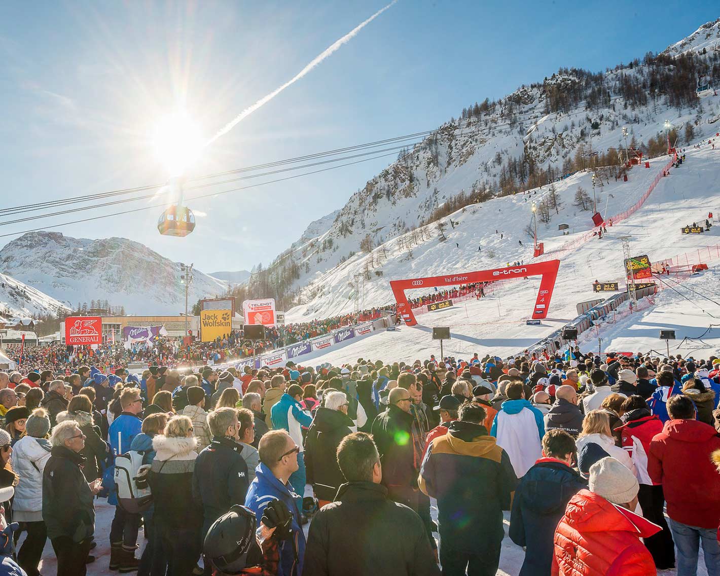 MND: partner of the biggest ski competitions