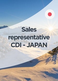 Sales representative CDI - Japan