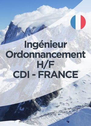 Ingénieur Ordonnancement H/F CDI - France 