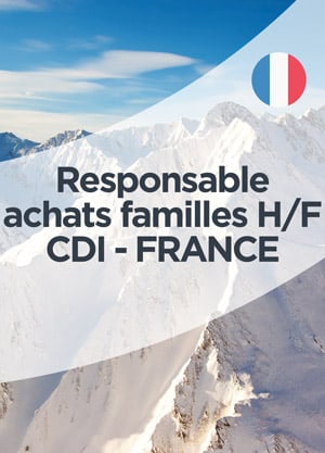 Responsable achats familles F/H - France