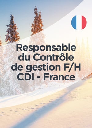 Responsable du contrôle de gestion F/H CDI - France