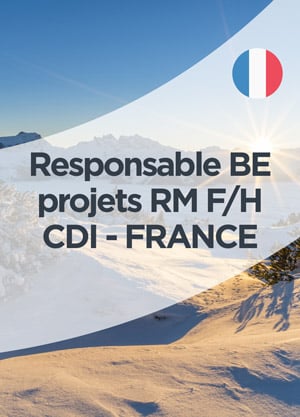 Responsable BE projets RM F/H CDI - France