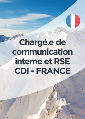 Chargé(e) de communication interne et RSE CDI - France